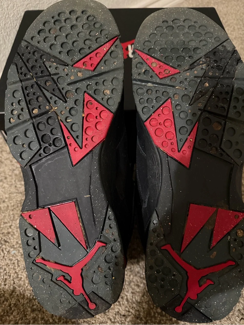 Used - Air Jordan MVP 92 Black/Gym Red HQ3950-006 Men's Size 15 w/ Box